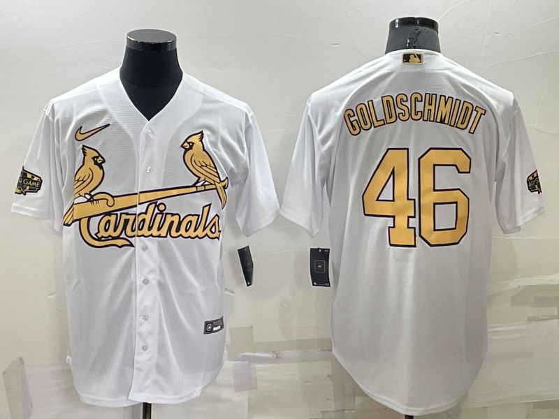 Men St.Louis Cardinals #46 Goldschmidt White 2022 All Star Game Nike MLB Jerseys->women mlb jersey->Women Jersey